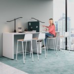 Net Work Place by König & Neurath Stehtisch Wange