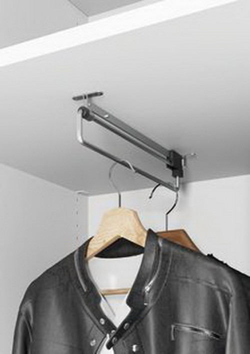 Garderobenstange (universell nachrüstbar) Actaplus Locker Detail bei Nack